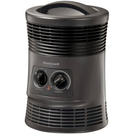 Honeywell Manual 360-Degree Surround Heater, Black