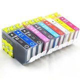 YoYoInk Compatible Ink Cartridge Replacement for Canon PGI-72 PGI 72 1 Matte Black 1 Photo Black 1 Cyan 1 Photo Cyan 1 Magenta 1 Photo Magenta 1 Yellow 1 Gray 1 Red 1 Chroma Optimizer 10-Pack - With Ink Level Display Indicator
