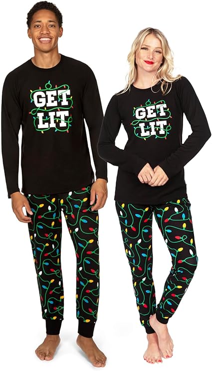 Tipsy Elves Matching Christmas PJs for the Family - Ultra Comfy Classic Two Piece Pajama Sets for the Holidays