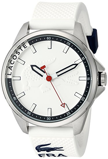 Lacoste Men's 2010841 Capbreton Analog Display Japanese Quartz White Watch