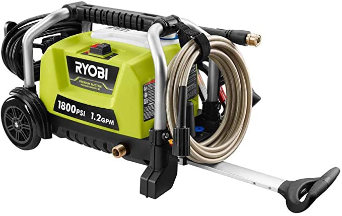 RYOBI RY1418MT 1,800 psi 1.2 GPM Wheeled Electric Pressure Washer