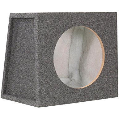 Scosche SE12CC 12-Inch Single Subwoofer Enclosure (Grey/Black)