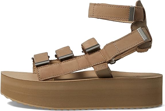 Teva Women's Flatform Mevia Leather Sandal