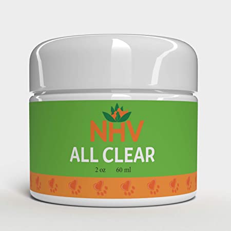 NHV All Clear Ointment: Rapid, Natural Relief for Skin Disease, Infections, Hot Spots, Dermatis, Burns and Wounds in Cats and Dogs