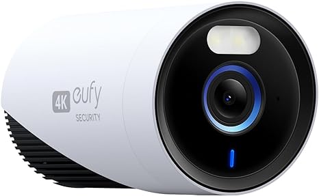 eufy Security eufyCam E330 (Professional) Add-On Camera, Outdoor Security Camera, 4K Resolution, 24/7 Recording, Plug-in, Enhanced Wi-Fi, Face Recognition AI, No Monthly Fee, Requires HomeBase 3