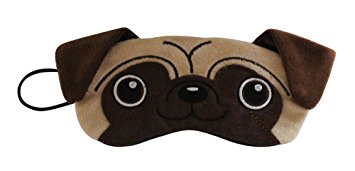 Pug Dog Plush Comfortable Sleep Eye Mask