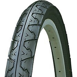 Kenda 163026 Big City Slick Wire Bead Bicycle Tire, Blackwall, 26 x 1.95"