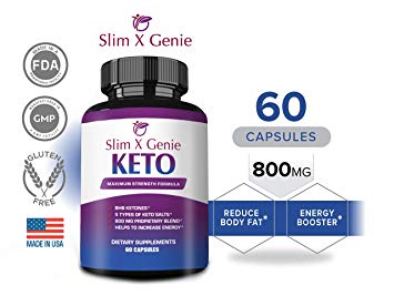 Slim X Genie Keto, Maximum Strength Formula, Increase Energy