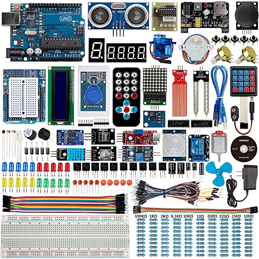 Smraza UNO Project The Most Complete Ultimate Starter Kit for Arduino with Tutorials for Arduino UNO R3 Mega2560 Mega328, Nano