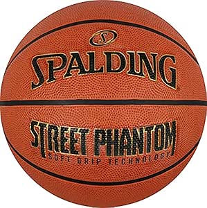 Spalding Street Phantom Professional Basketball Ball Full Size No. 7 Basketball Ball Without Air Pump Official Outdoor Match Basketball Size 7