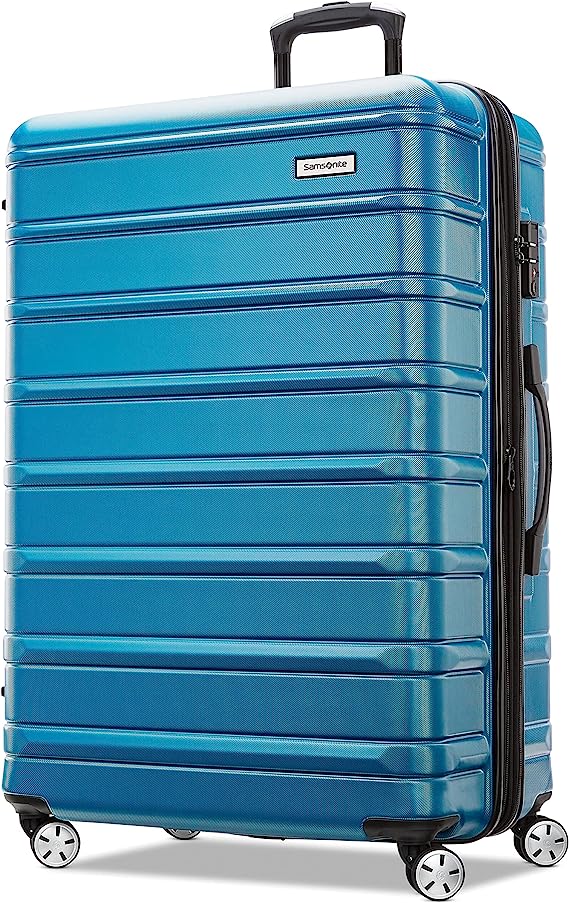 Samsonite Omni 2 Hardside Expandable Luggage with Spinners | Caribbean Blue | Large