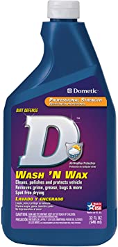 Dometic D1207002 D Line RV Wash 'N Wax Cleaner - 32 oz.
