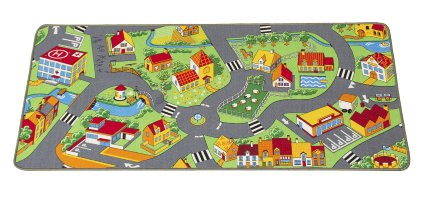 Learning Carpets Happy Little Town Toy, 36"x79"