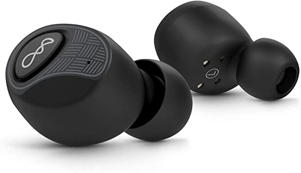 BlueAnt Pump Air 2 Wireless Earbud Stereo Headset - Black, Rose Gold - Binaural - In-ear – Bluetooth