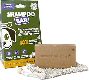 Doggy Do Good Dog Sensitive Shampoo Bar Itchy Skin Relief, Dog Soap, Oatmeal Dog Shampoo for Allergies and Itching, Natural Dog Shampoo Sensitive Skin, Hypoallergenic, Equals 30 oz Shampoo