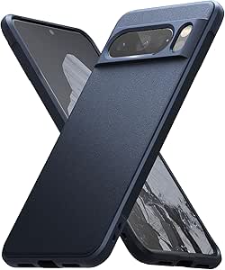 Ringke Onyx Case Kompatibel mit Google Pixel 8 Pro Hülle, Verbesserte Griffigkeit Rutschfestes Mattierte TPU Handyhülle für Pixel 8 Pro 5G (2023) - Navy