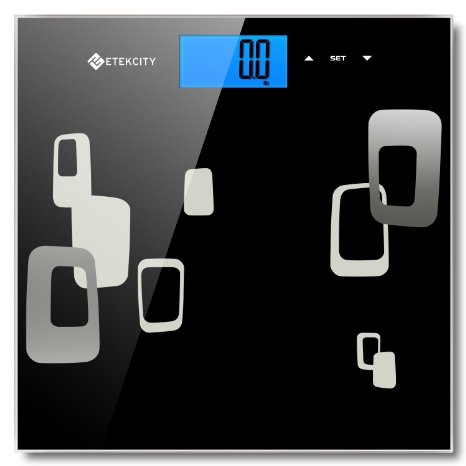 Etekcity Digital Body Weight Bathroom Scale with Skid Free Padding, 400 Pounds