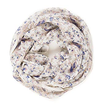Scarf for Women Lightweight Paisley Fashion Fall Winter Scarves Shawl Wraps