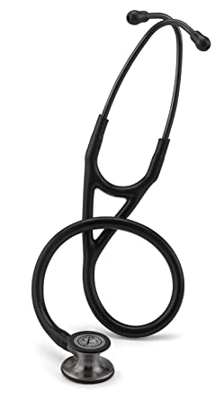 3M Littmann Cardiology IV Stethoscope, Smoke-Finish Chestpiece, Black Tube, Smoke Stem and Headset, 27" - 6162