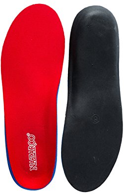 Orthotics for Flat Feet by NAZAROO- Insoles Perfect For Heel Pain, Fallen Arches Support