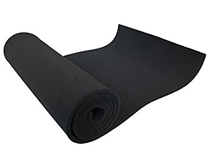 XCEL Tool Box Liner - 54" in. x 1' ft. x 1/4" in. Thick Soft/Medium Neoprene Rubber Roll