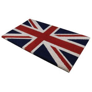 Union Jack Coir Door Mat (Pack of 2)