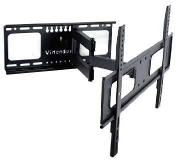 VideoSecu Mounts TV Wall Mount for most 32 37 39 40 42 46 47 50 52 55 LCD LED Plasma Flat Panel TV with VESA from 200x100 to 400x400 600x400mm Articulating Arm Mount Bracket MW365BBM7 BM7