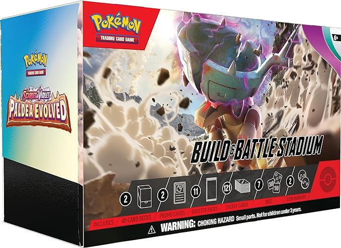 Pokemon TCG: Scarlet & Violet - Paldea Evolved Build & Battle Stadium