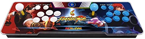 3003 Games Arcade Machine,Family Game Pandora's Box 6 Multiplayer Home Joystick,Customized Buttons,Support 1280x720 Full HD,Support PS3,Compatible with HDMI and VGA for Children Gift