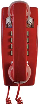 Cortelco 2554-MD-RD 255447-VBA-20MD Wall ValueLine RED