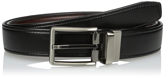 Dockers Men's Reversible Casual Belt with Comfort Stretch