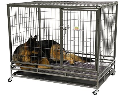 Go Pet Club Heavy Duty Metal Cage, 43-Inch by 30 by 38-Inch