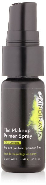 Skindinavia The Makeup Primer Spray, Oil Control, 0.66 Fluid Ounce