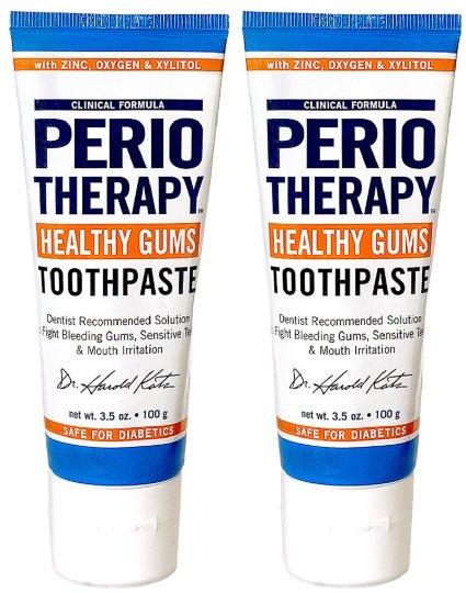 Dr. Harold Katz TheraBreath PerioTherapy Healthy Gum Toothpaste, 3.5oz (Pack of 2)