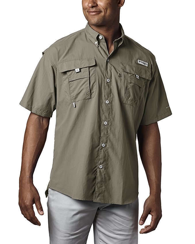 Columbia Men's PFG Bahama II Short Sleeve Breathable Fishing Shirt