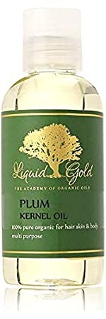Liquid Gold inc 4 Fl.oz Premium Plum Kernel Oil Pure & Organic Skin Hair Nails Health Care