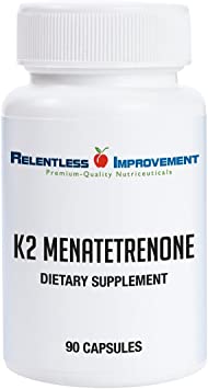 Relentless Improvement Vitamin K2 Mk4 Vegan Naturally-Derived