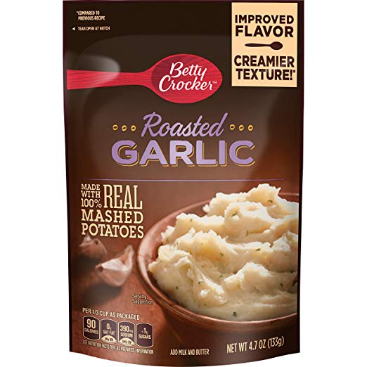 Betty Crocker Savory Roasted Garlic Potatoes, 4.7 Ounce