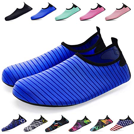 Bridawn Water Shoes for Women and Men, Quick-Dry Socks Barefoot Shoes for Swim Yoga Beach Surf Aqua Sports