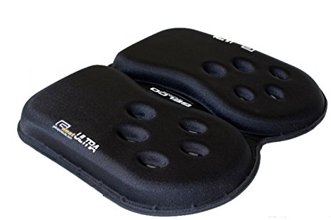 Ultra Gel Seat Cushion by Gelco - May Prevent, Relieve and help Recovery From Low Back and Coccyx Pain- Portable, Seat Pad for Office, Home Driving and more. (Black)