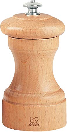Peugeot 800-1 Bistro 4-Inch Pepper Mill, Natural