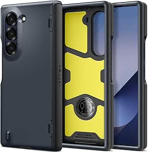 Spigen Slim Armor Pro Designed for Galaxy Z Fold 6 Case (2024) - Metal Slate