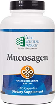 Ortho Molecular - Mucosagen - 180 Capsules