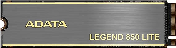 ADATA 2TB SSD Legend 850 LITE, NVMe PCIe Gen4 x 4 M.2 2280 Internal Solid State Drive, Speed up to 5,000MB/s, Storage for Gaming and PC Upgrades, High Endurance with 3D NAND