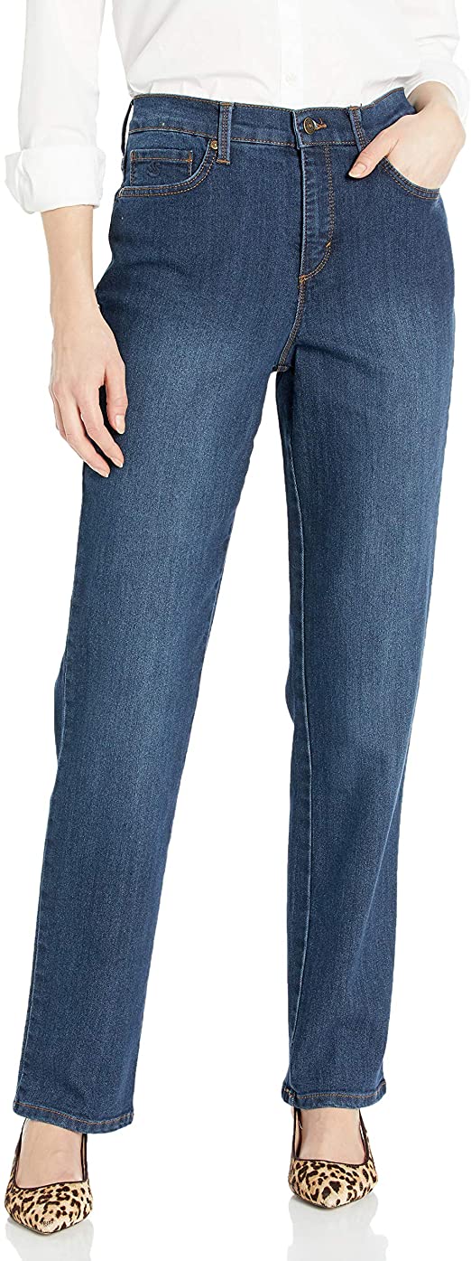 GLORIA VANDERBILT Women's Classic Amanda High Rise Tapered Jean