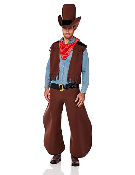Men's Old Cowhand Costume