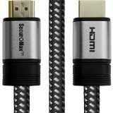 HDMI Cable 6ft - HDMI 20 4K Ready - 28AWG Braided Cord - High Speed 18Gbps - Gold Plated Connectors - Ethernet Audio Return - Video 4K 2160p HD 1080p 3D - Xbox PlayStation PS3 PS4 PC Apple TV