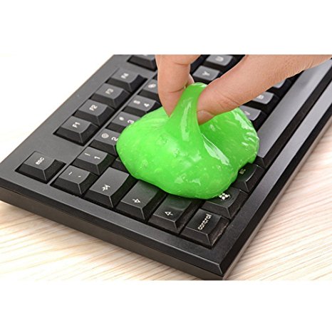 RiaTech®Gel Sticky Jelly Desktop Laptop Computer Dust Remover Flexible Soft Glue