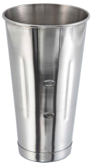 Winco Stainless Steel 30 Oz Malt Cup