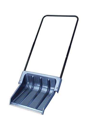 Suncast SF1725 17.5-Inch No Lift Easy Glide Snow Shovel Blade Scoop with Wear Strip